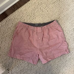 Red Checkered J Crew Boxers